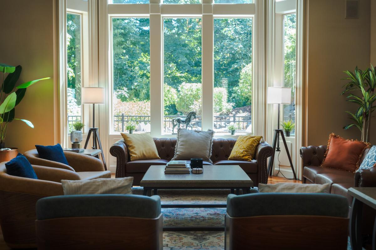 Whispering Heights Living Room